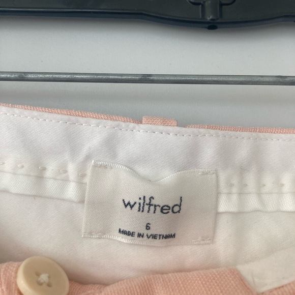 Aritzia Wilfred Effortless Linen Pant - Sz 6, Regular length, Coral Blush - Picture 5 of 6